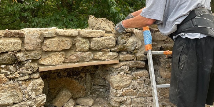 Fin du gros de la maçonnerie