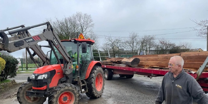 Dons de troncs d'arbres